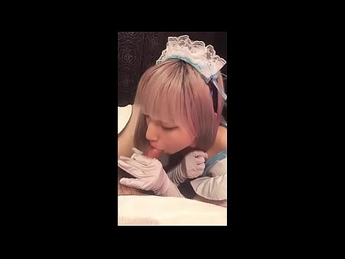 ❤️ Японский идол [mayuka], костюм французской горничной, часть 1, минет и дрочка с лосьоном ️ Секс видео на нашем сайте ❌
